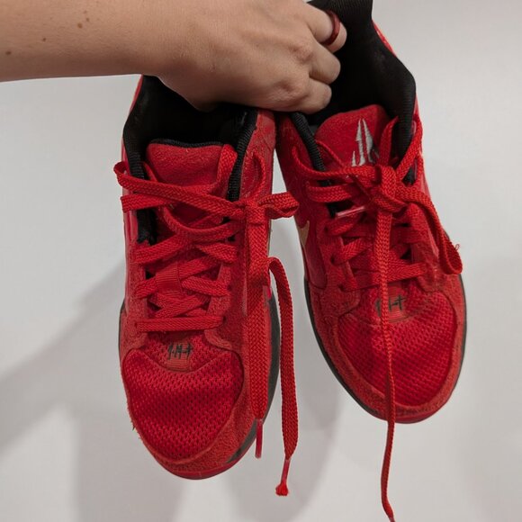 Nike Ja 2 "Nightmare" Sneakers Red Black Size 5 - Picture 2 of 6